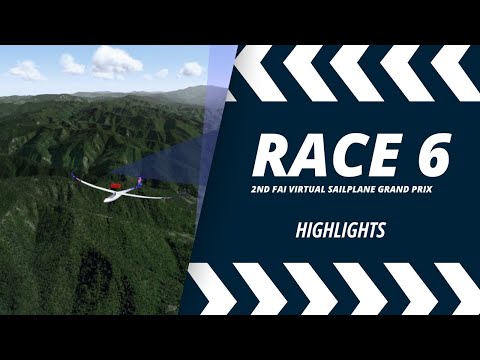 Highlights: Race 6 - 2nd FAI Virtual Sailplane Grand Prix - World Final 2023