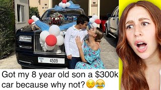 Rich Influencers Being Annoying On Social Media - REACTION