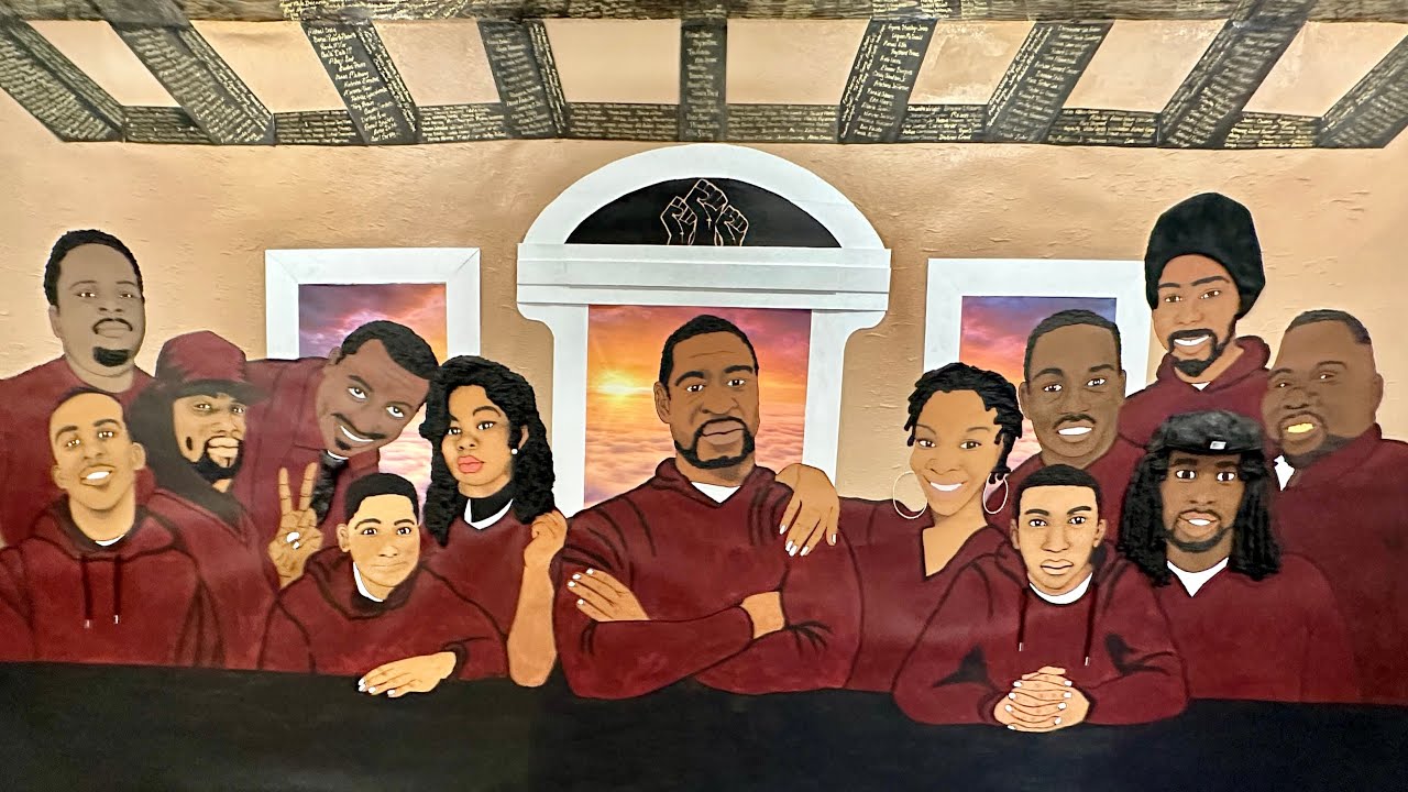 🎨 'THEir Last Supper' - A Profound Artistic Statement 🕊️ #blacklivesmatter #blm #artist