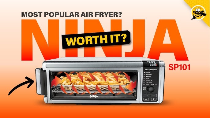 Ninja SP201 Digital Air Fry Pro Countertop 8-in-1 Oven with Extended  Height, XL Capacity, Flip Up & Away Capability for Storage Space, with Air  Fry