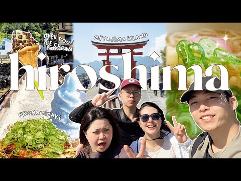 Hiroshima & Miyajima Deer Island Vlog 🫎 | A Japan Trip Must Go!