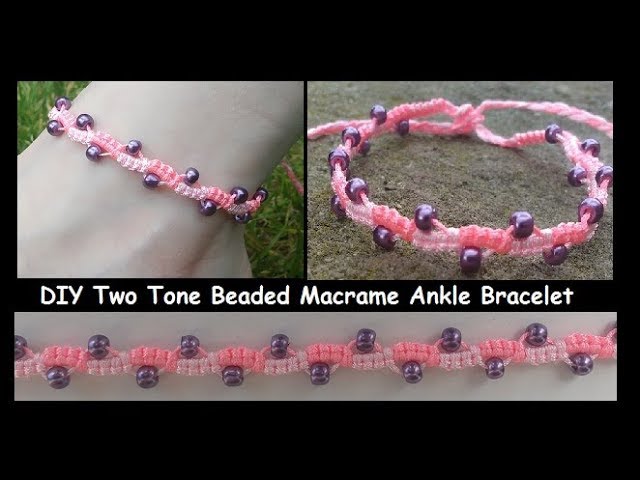 Beaded Ankle Bracelet Craft | Woo! Jr. Kids Activities : Children's  Publishing