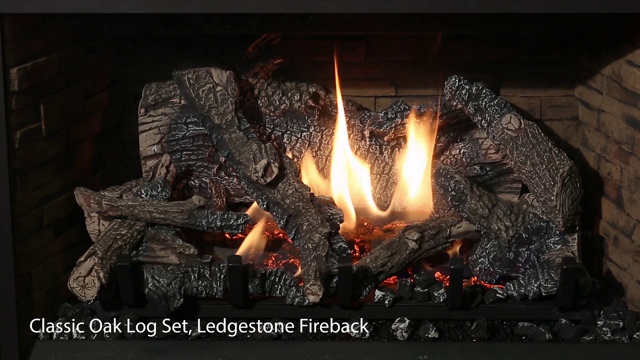 Fireplace Xtrordinair 564 TRV 25K Gas Fireplace Burning Footage YouTube