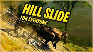 Falling has never been so graceful! Hill Slide mechanic - The Isle Hordetest