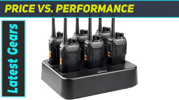 Retevis RT27 Walkie Talkies for Adults: The Best Heavy Duty Two Way Radios with 6-Way Charger