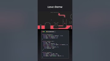 Lava game using JavaScript #trending #coding #webdesign #shortvideo #shorts #js #shortsvideo #html