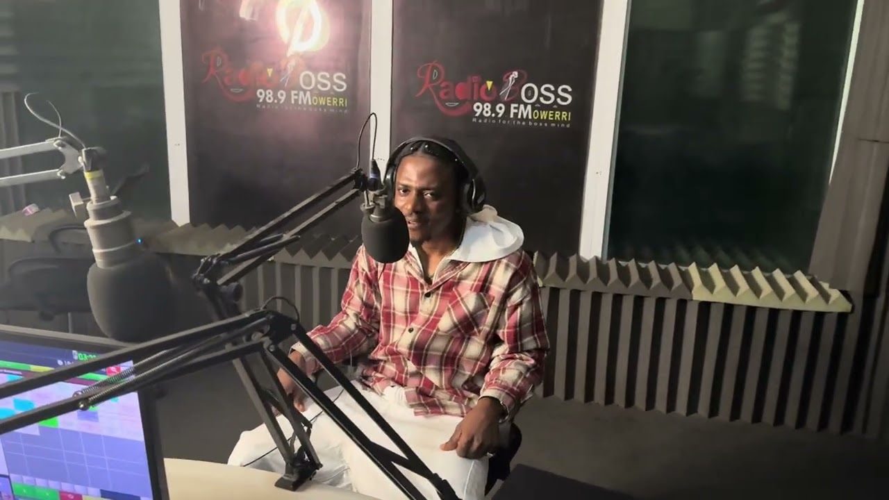 Siso Arcani interview at boss Fm owerri 2025