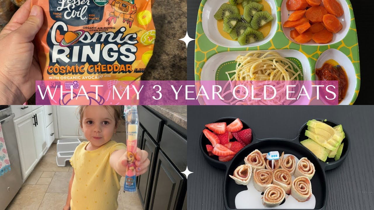  WHAT MY 3 YEAR OLD EATS IN A DAY EASY MEAL IDEAS FOR KIDS YouTube