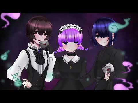 【UTAUカバー】おばけの招待状【物食イノチ&失無コノハ&鍵音キイ】