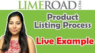 Limeroad Product Listing | 📤 How to list upload product on Limeroad Step by Step guide in Hindi screenshot 2