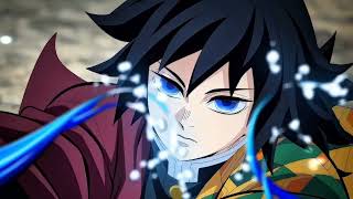 Tomioka Le Souffle De Leau Calme Avant La Tempête Demon Slayer Tribute