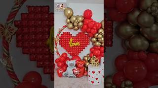 San Valentine balloons decor/ 😍Decoracion San Valentin❤️