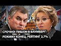 Срочно! Режиму конец! Пишем в Блумберг - рейтинг 2,7%