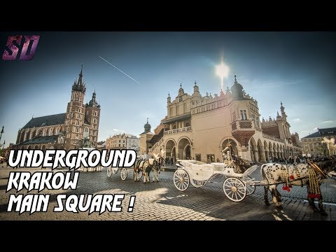 KRAKOW UNDERGROUND MAIN MARKET SQUARE !