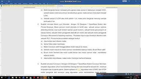 Simulasi Mesin Cuci Mobil Otomatis Menggunakan CX-Programmer dan CX-Designer