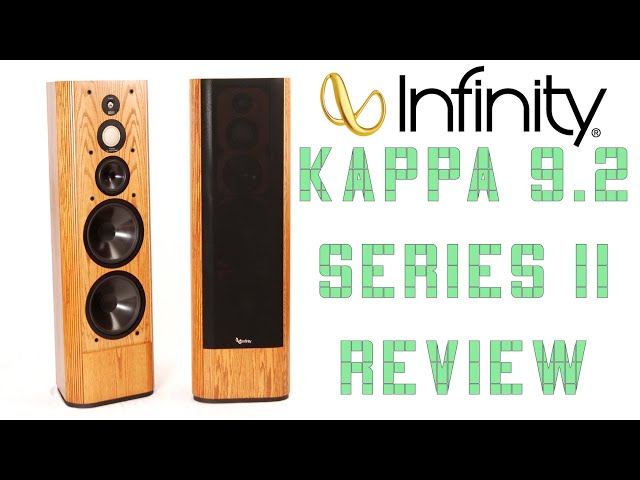 Uluru Beschuldiging Om toestemming te geven Infinity Kappa 9.2i Series II review - YouTube