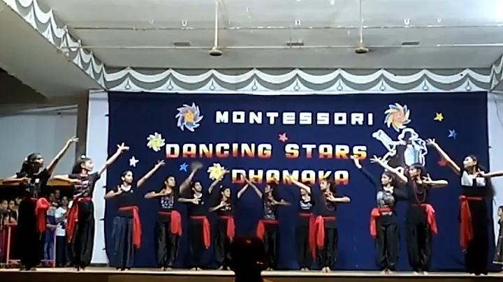 Shivatandavam Dance performance by Montessori scho...