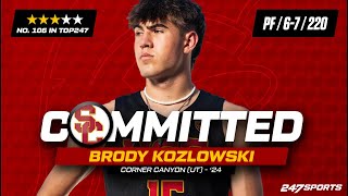 WATCH: Brody Kozlowski commits to USC Trojans LIVE on 247Sports