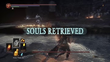 DARK SOULS™ III NG+ Pyromancer vs Champion Gundyr