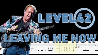 Level 42 - Leaving Me Now (Bass Tabs | Notation) @ChamisBass #chamisbass #level42 #level42bass