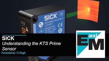 SICK | KTS/KTX Prime Sensor - Color & Contrast in One Sensor | EandM