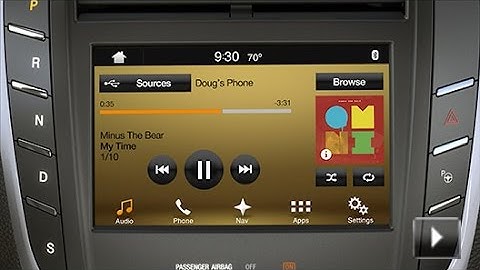 SYNC® 3 Entertainment Overview | Lincoln How-to Video