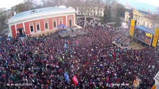 В ожидании гала-концерта на Ланжероновской. Юморина 2017 в Одессе.