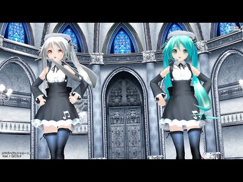 【MMD】 ゴスロリあっぴー２人で♪ツギハギスタッカート♪ [1080P60fps]