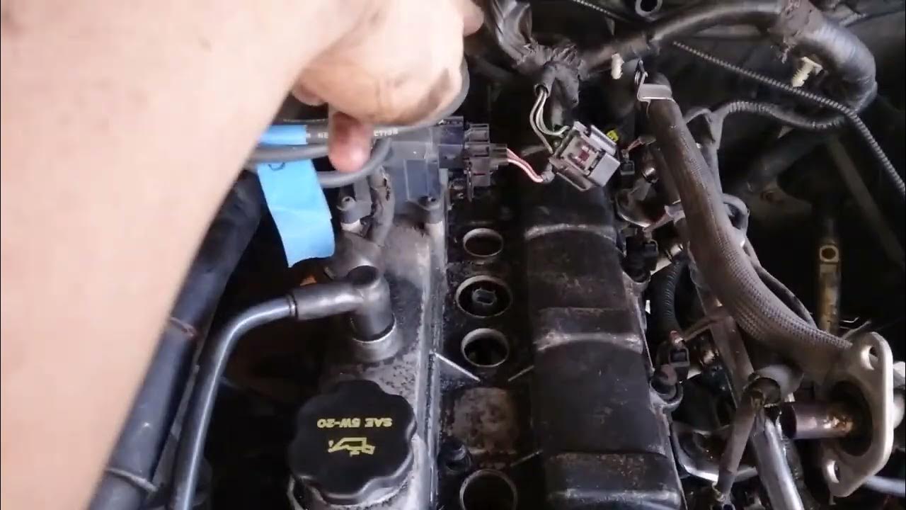 2002 Ford Ranger 2.3L Valve Cover Gasket Replacement Part 3 - YouTube