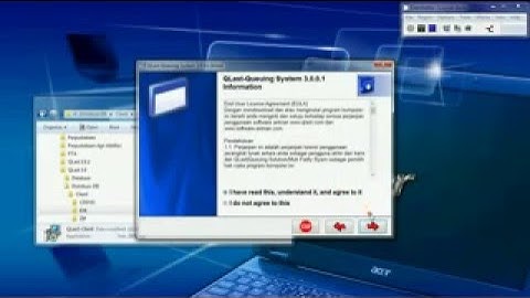 Instalasi Software Antrian QLast Modul Klien