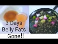 In 3 nights get those Belly fats out, flush out waste and get flat Belly