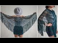 Free Beginner Boho Crochet Shawl Pattern! Make in a Weekend!