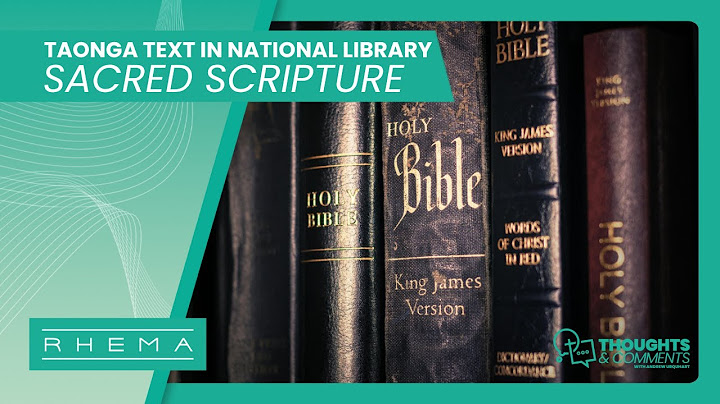 What is the National Library's Responsibility to Sacred Literature?