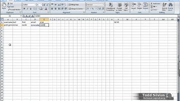 Completing the New Blackboard Student User CSV File