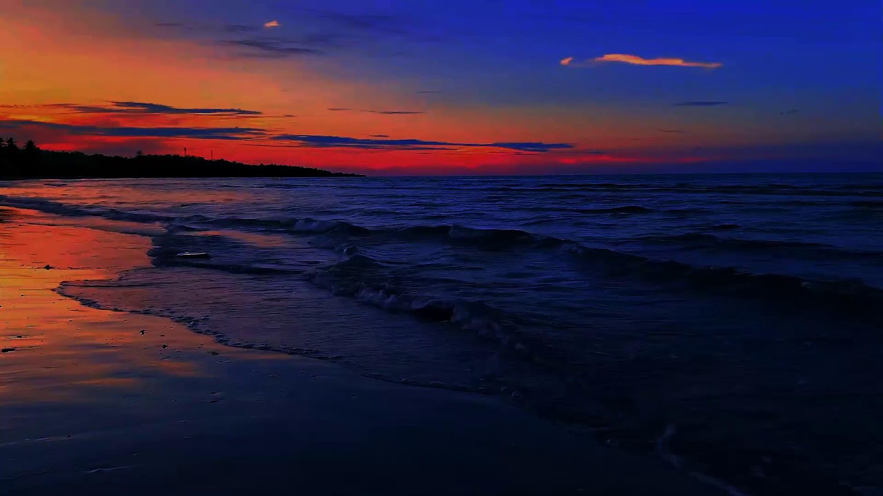 Relaxing Ocean Sounds | All Night Sleep Background