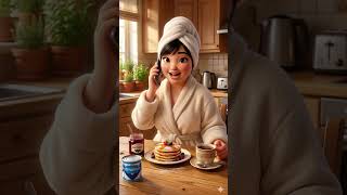 Блинчики, варенье это ерунда! Главное , что чай для похудения #shortvideo #funny #мужжена #похудение