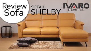 Ivaro Arova Sofa L Shelby