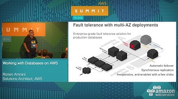 AWS Summit Tel Aviv 2017: Working with Databases on AWS