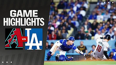 D-backs vs. Dodgers Game Highlights (5/20/24) | MLB Highlights