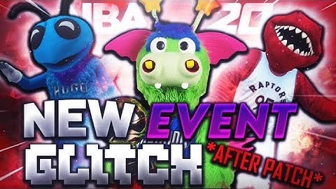 MASCOT GLITCH EVENT GLITCH LOGO GLITCH NBA 2K20 AFTER PATCH! HOW TO DO THE MASCOT GLITCH NBA 2K20!