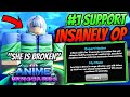 This *NEW* Unit Is The #1 Support In Anime Vanguards Update 4!