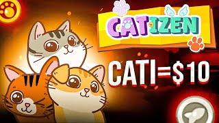 Catizen: Как быстро прокачать токен в игре Catizen и получить аирдроп