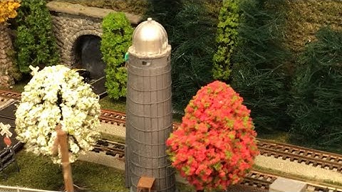 AJS Model Railway N scale layout update #23 - Kitbashed/ Scratch built my own Viewing Tower.