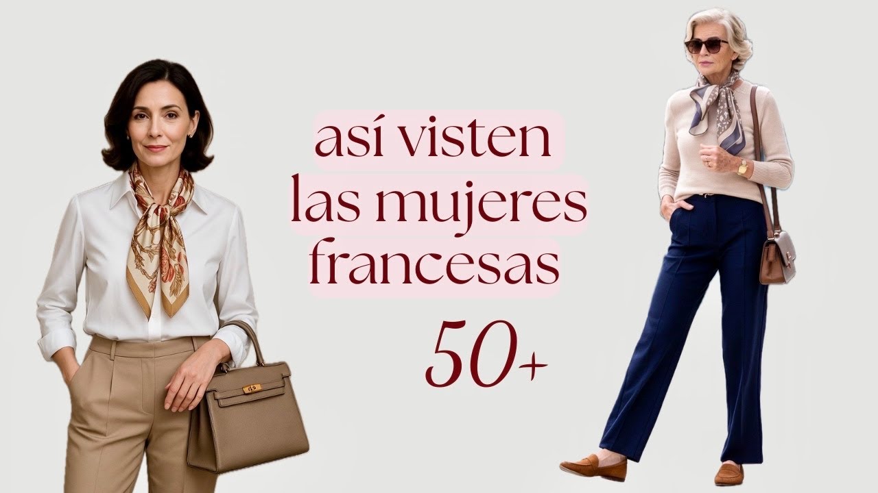 Moda Francesa Después de los 50: 11 Prendas Esenciales + 12 Trucos de Estilo ✨