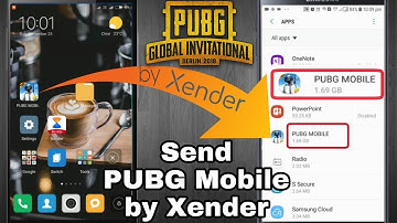 How to send PUBG mobile one phone to other phone by Xender SHAREit App