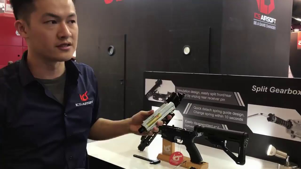 ICS Split Gearbox Airsoft Gun