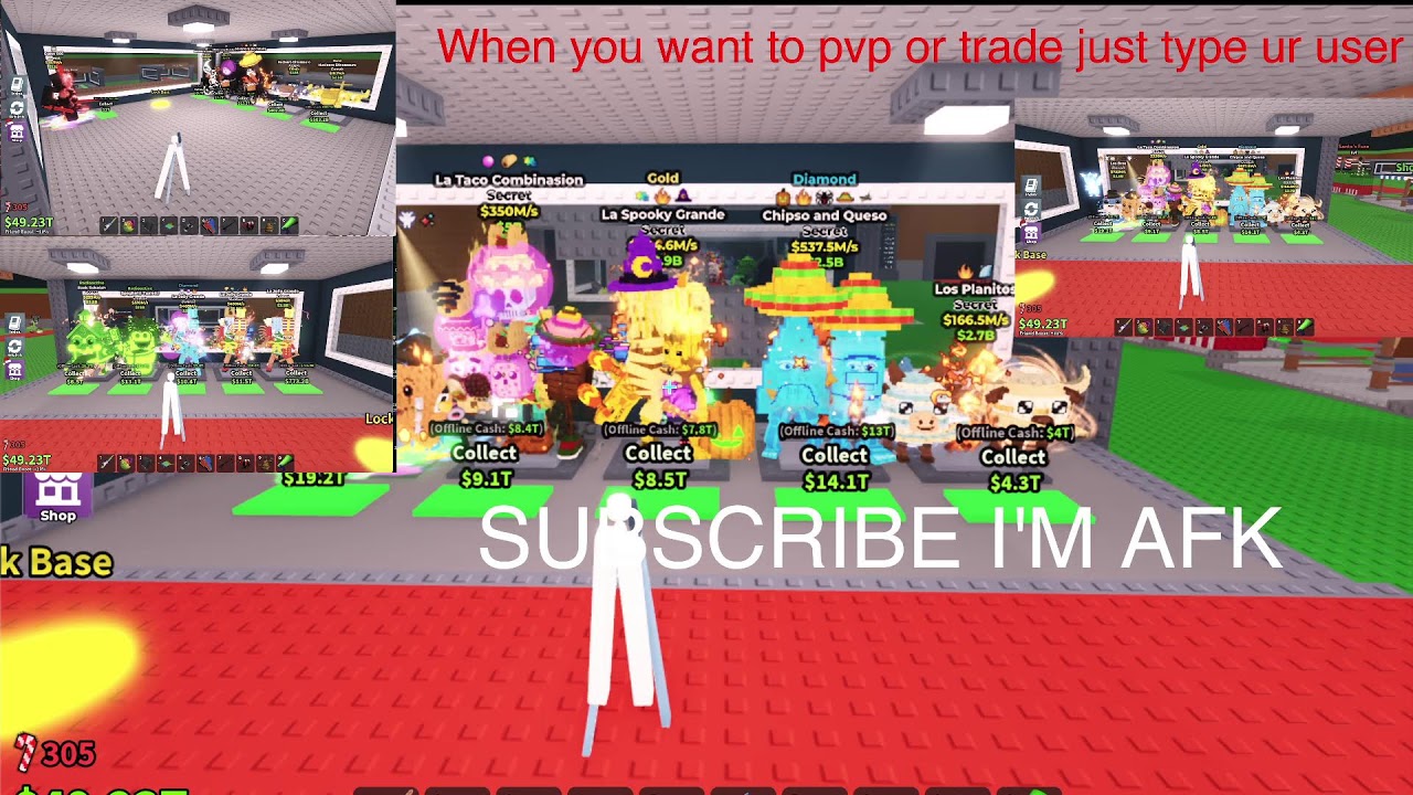 steal a brainrot trade pvp use ROAR method 