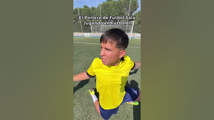 POV: Tu Amigo El Portero De Futbol Sala Jugando Fútbol 11 ⚽️😂🚀 Paul Ferrer #short