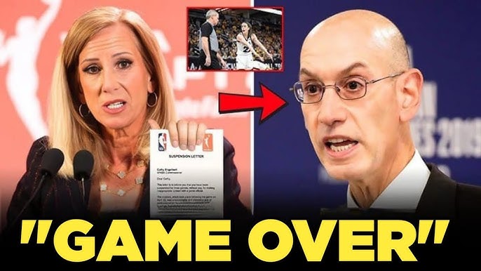Cathy Engelbert PANICS As Adam Silver FIRES Her Over WNBA Referee DECISIONS  Against Caitlin Clark! - YouTube
