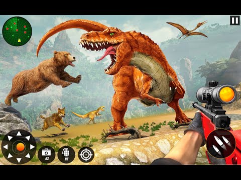 Wild Dinosaur Hunting Zoo Game